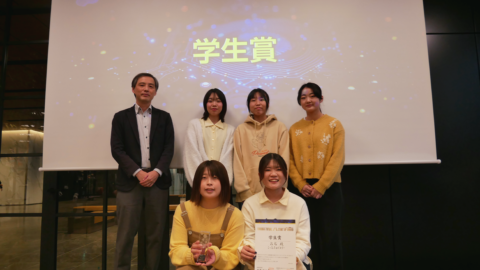 学生賞記念撮影