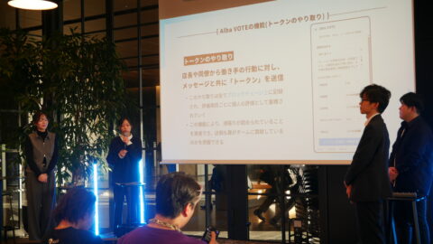 学生ビジコン優秀者プレゼン